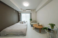 【SeaSide Tamachi B-2 ＊ 301】 Capacity: 2/8-min walk from Tamachi Sta. / Direct train access from Haneda & Narita Airports / High-speed Wi-Fi in MINATO-KU SHIBAURA
