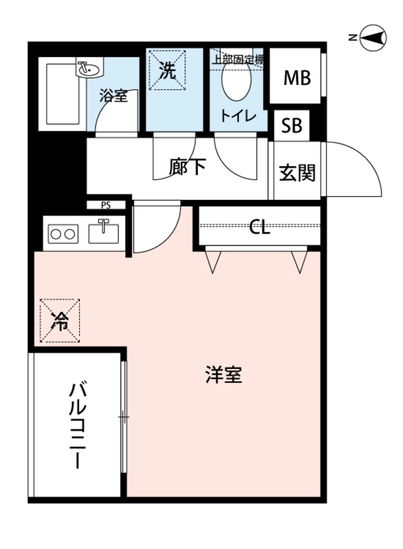 平面图: