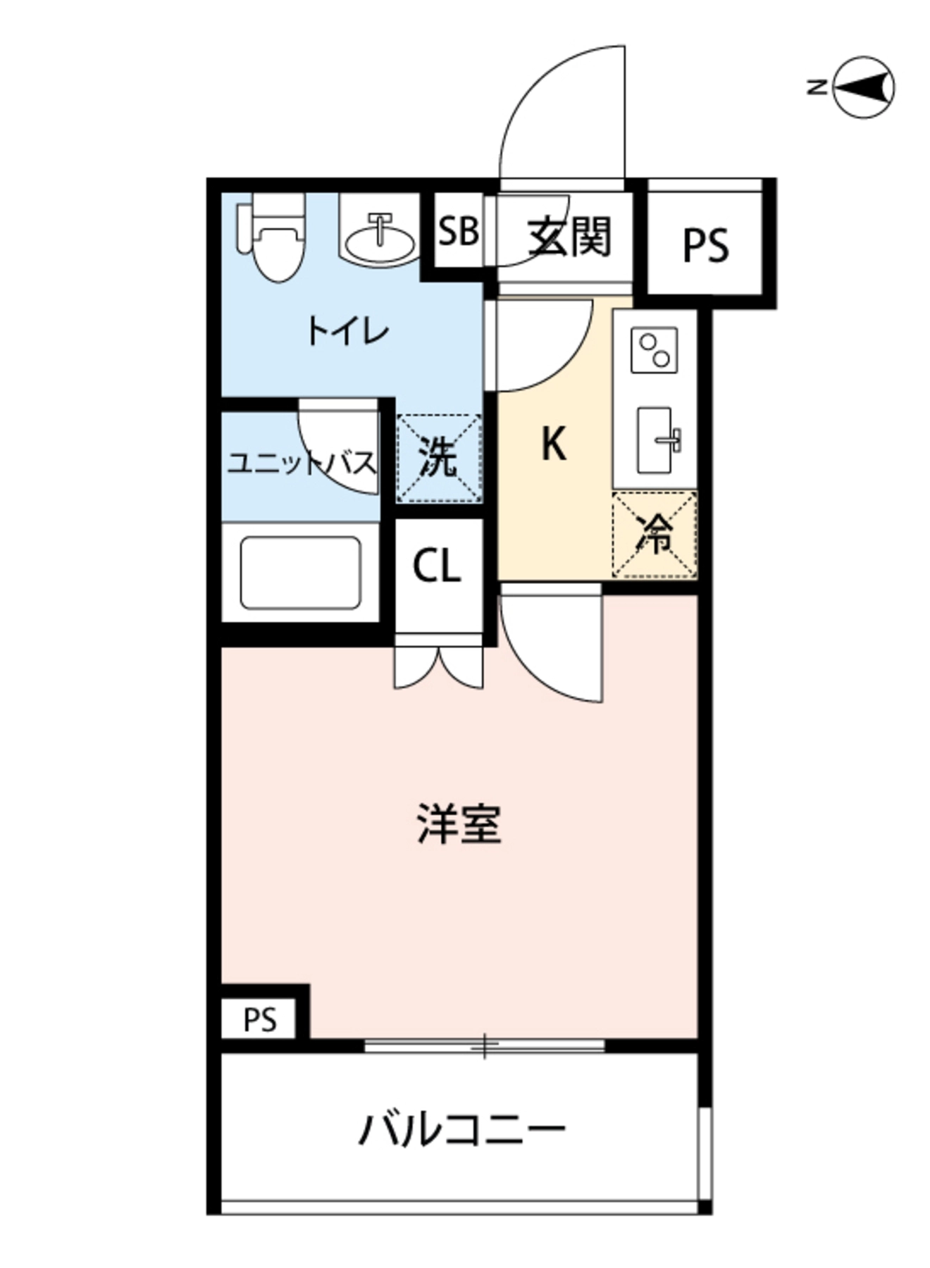 平面图: