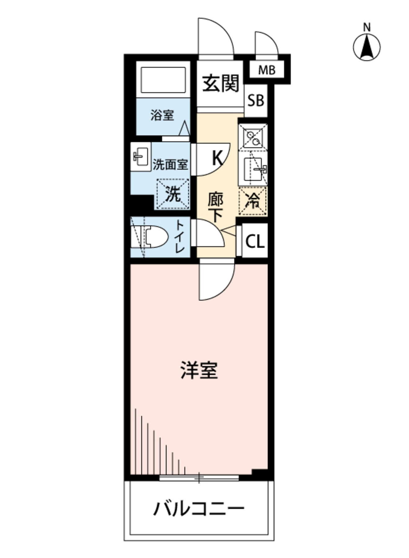 平面图: