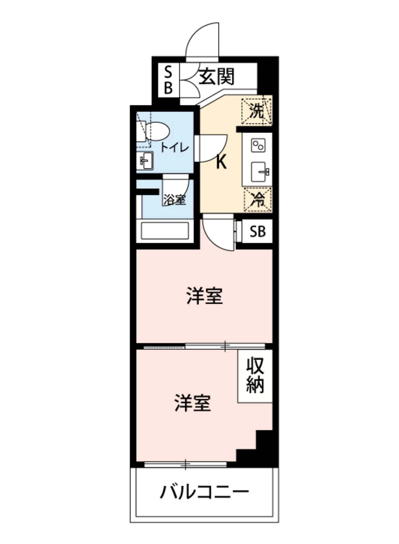 房子布局：