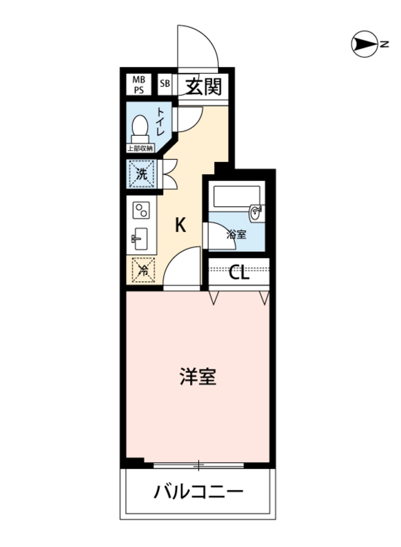 平面图: