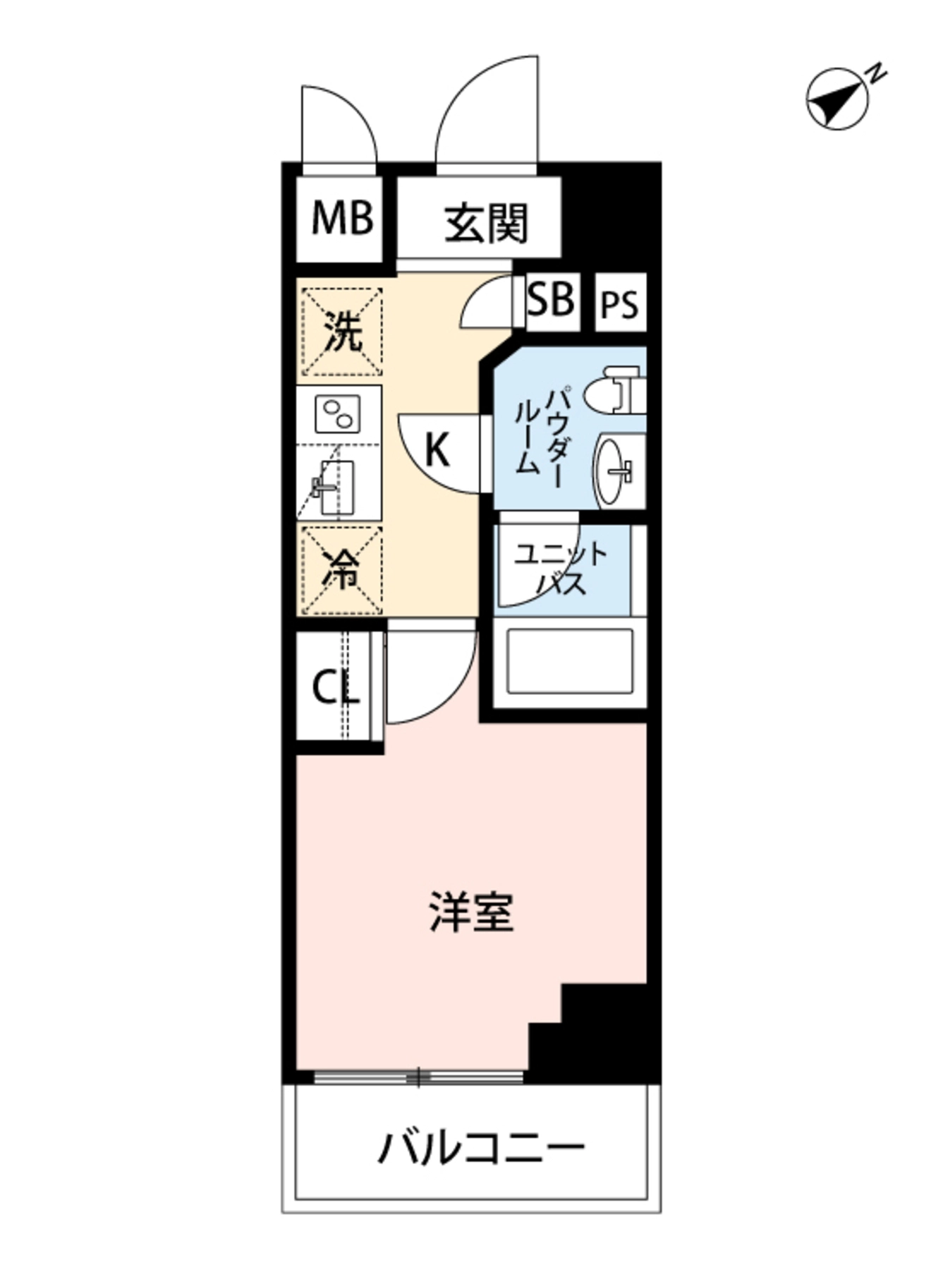 平面图: