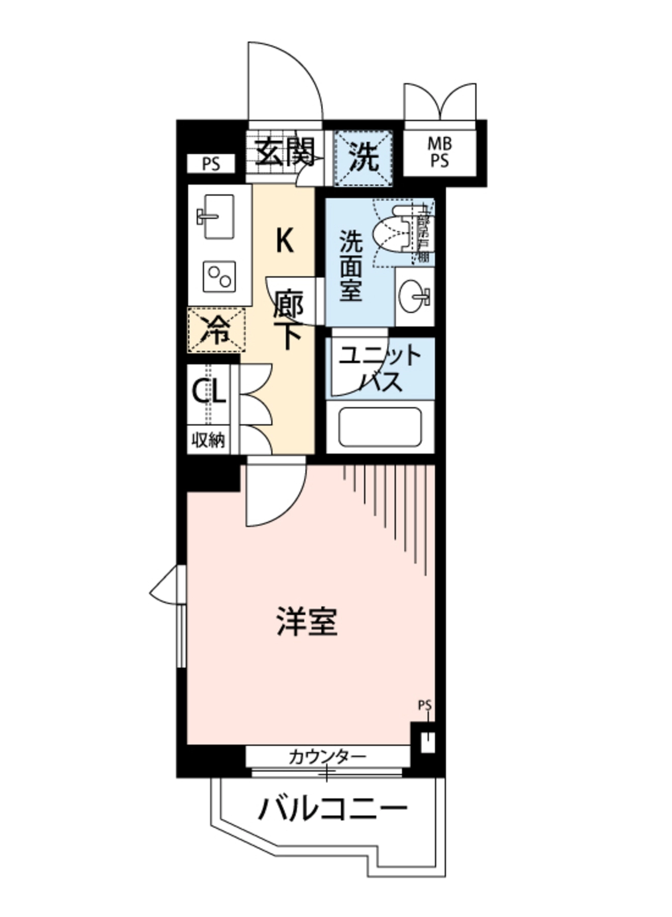 平面图: