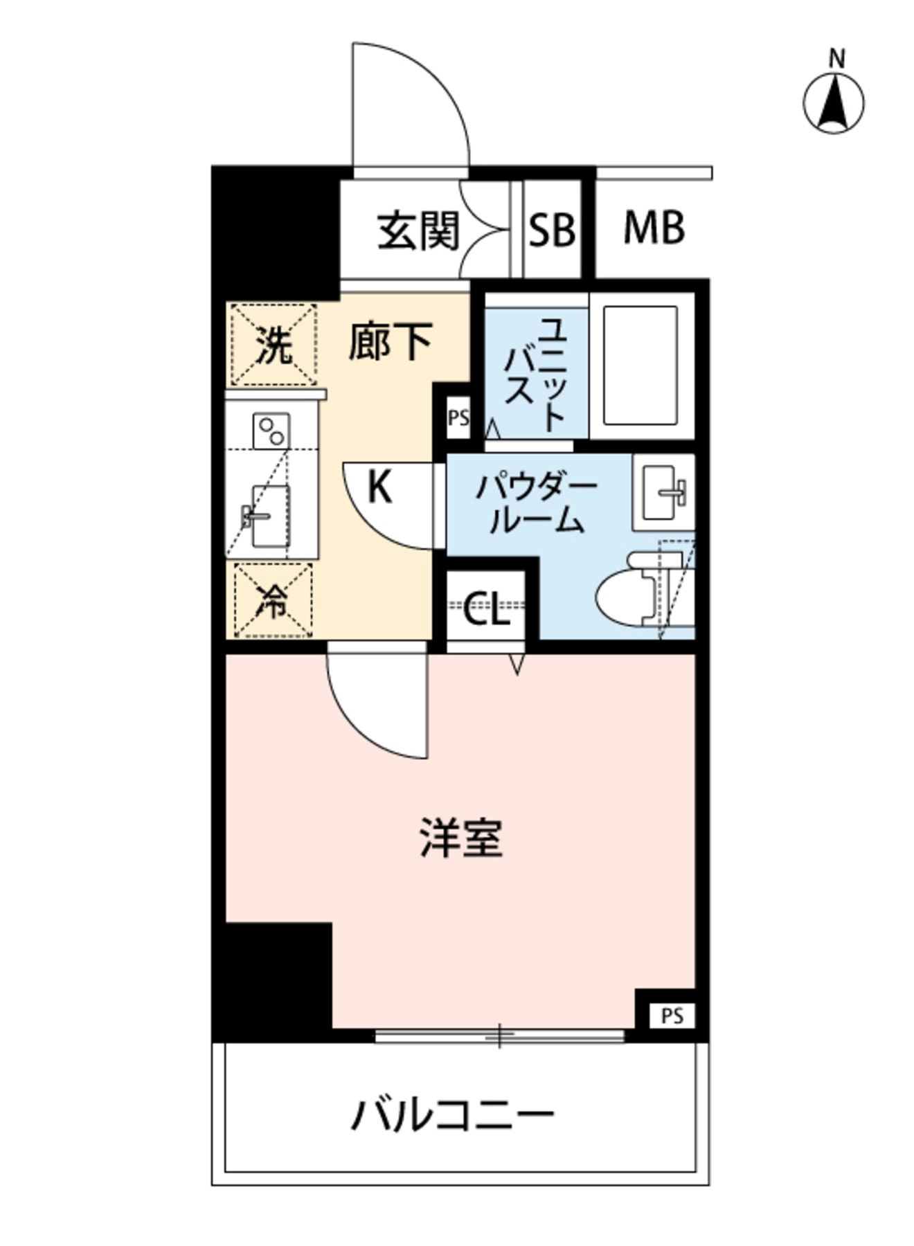 平面图: