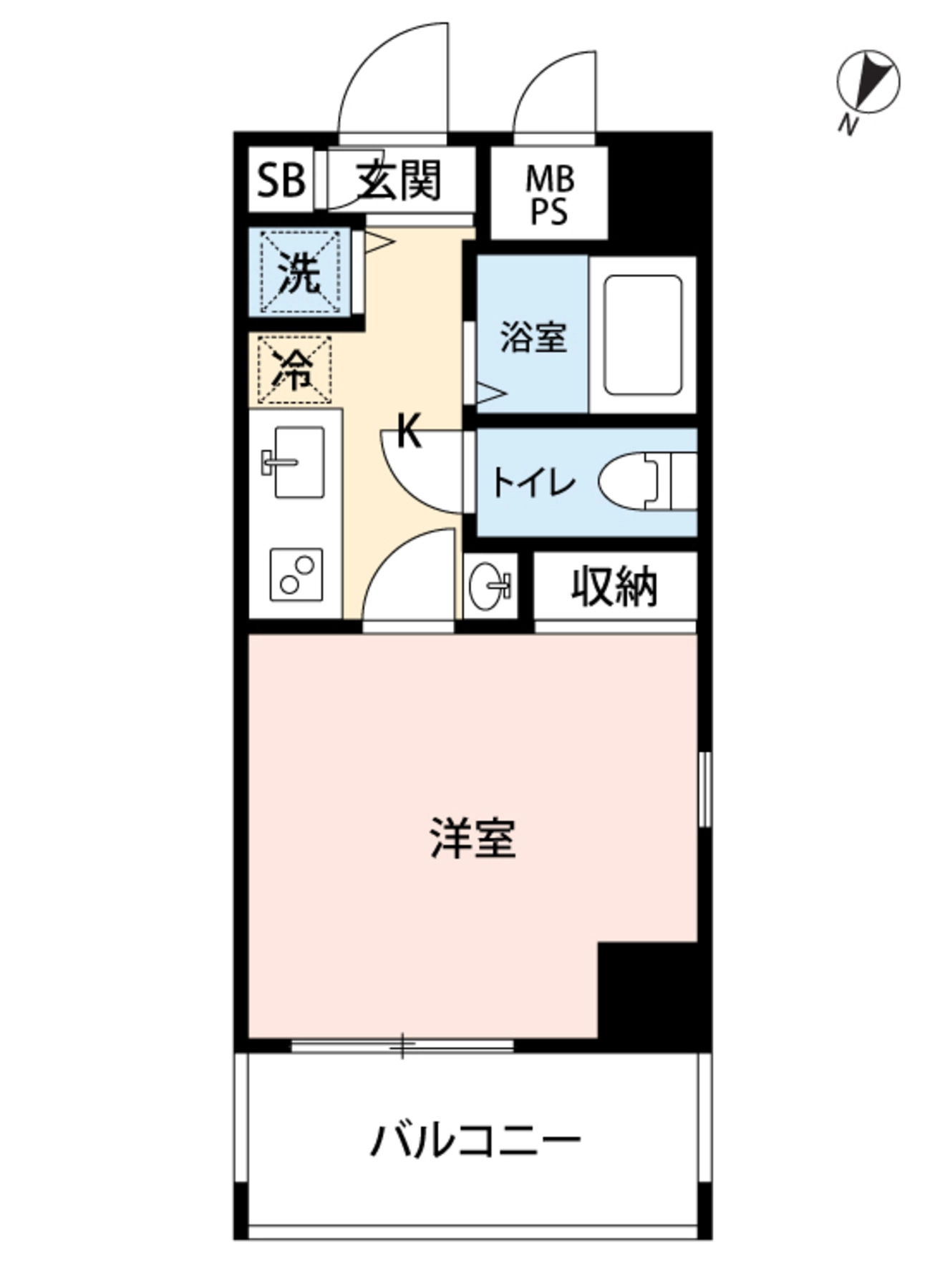 平面图: