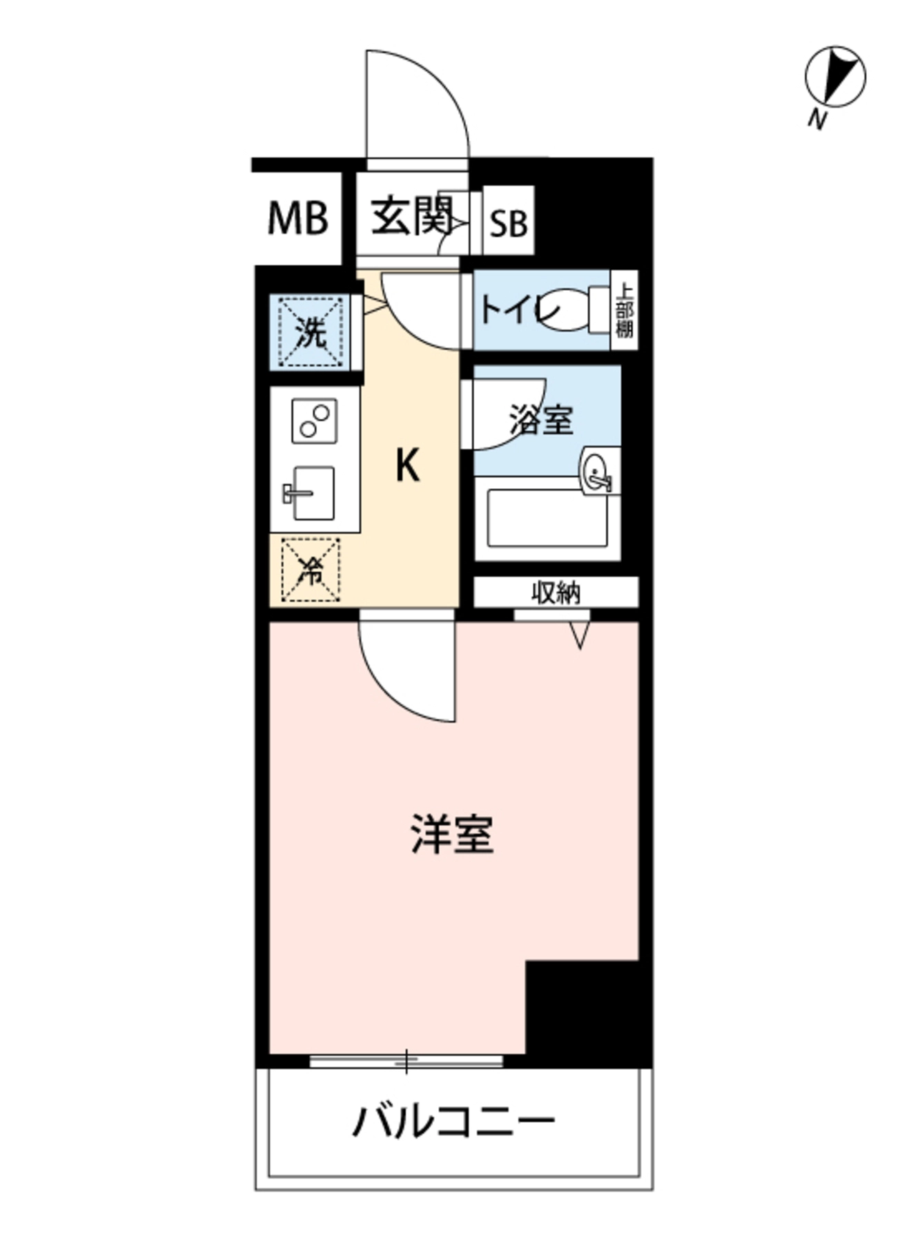 平面图: