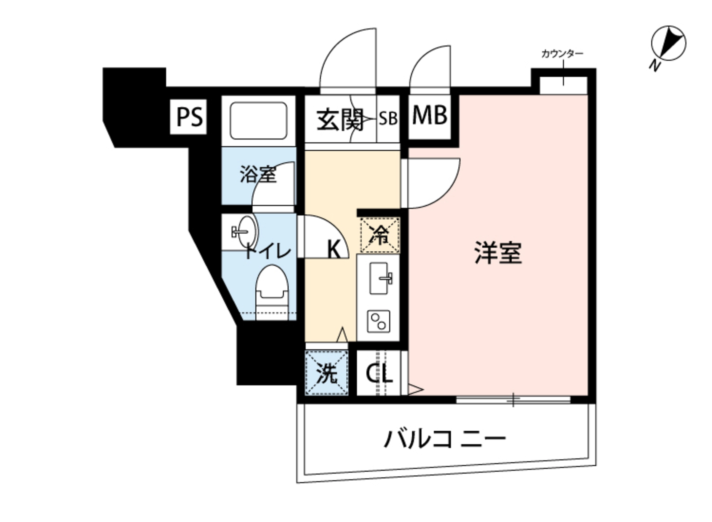 房子布局:
