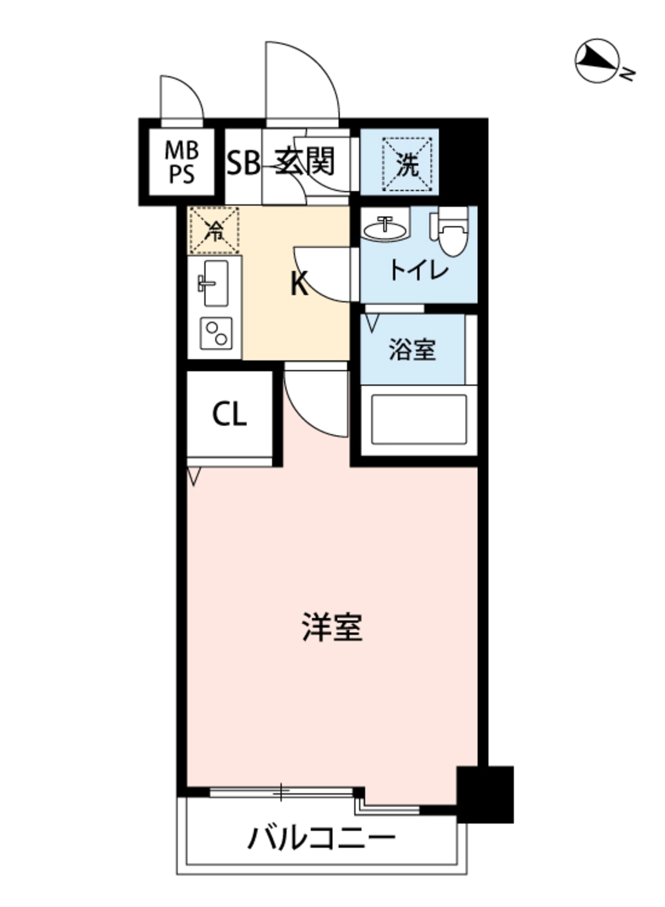 平面图: