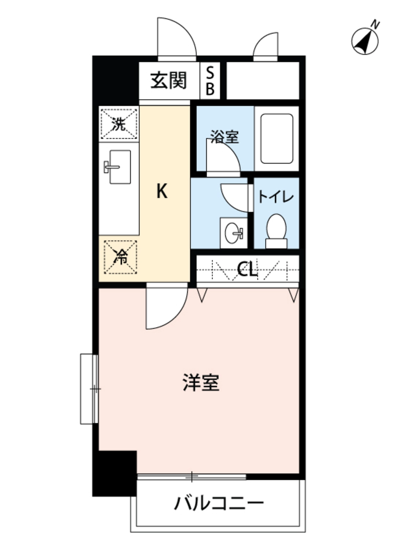 平面图: