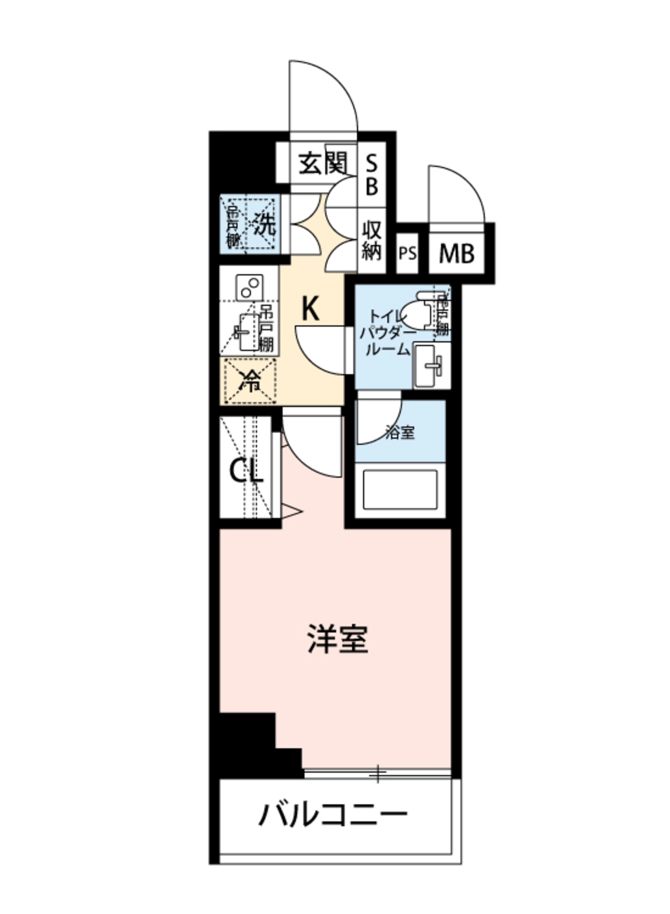平面图：