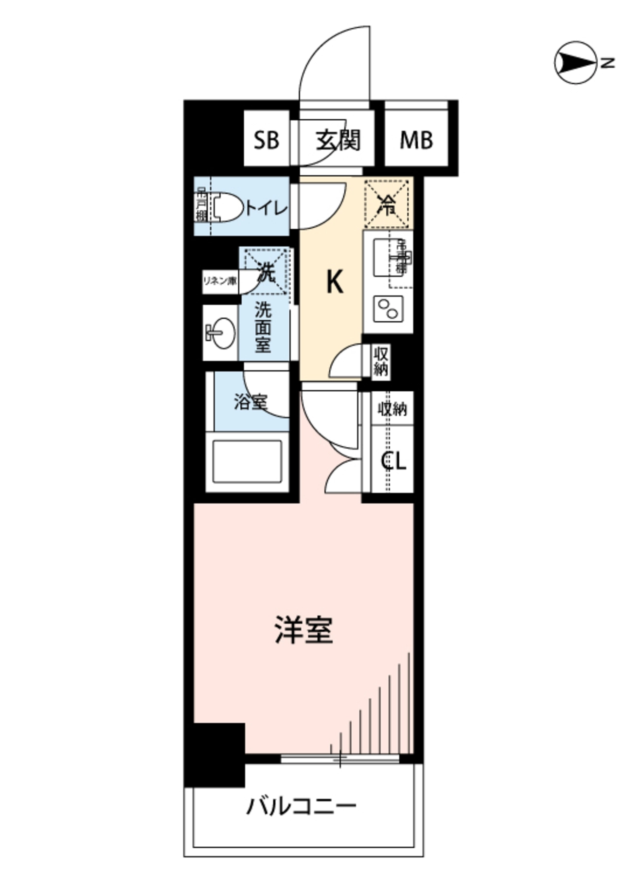 平面图: