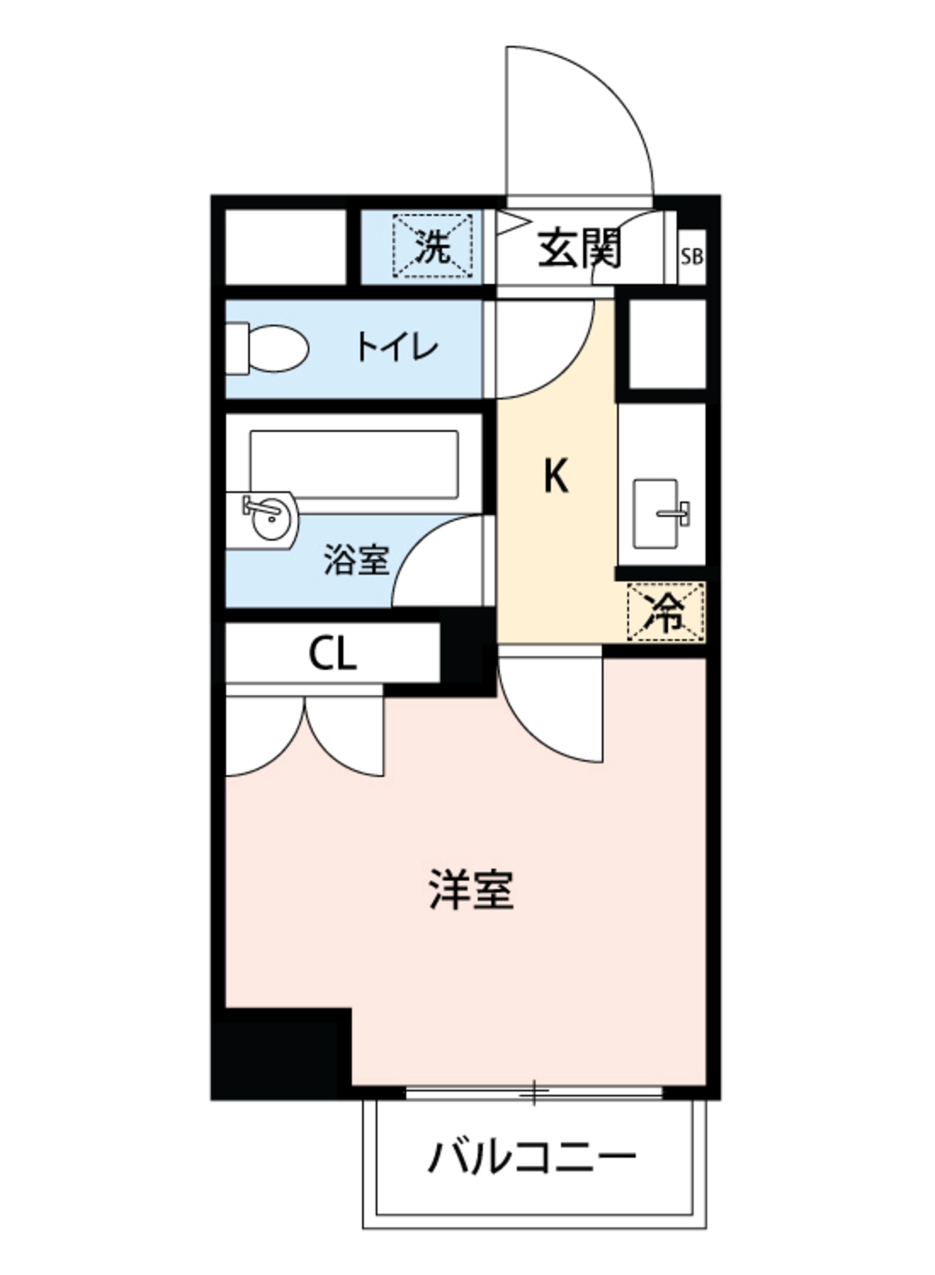 平面图: