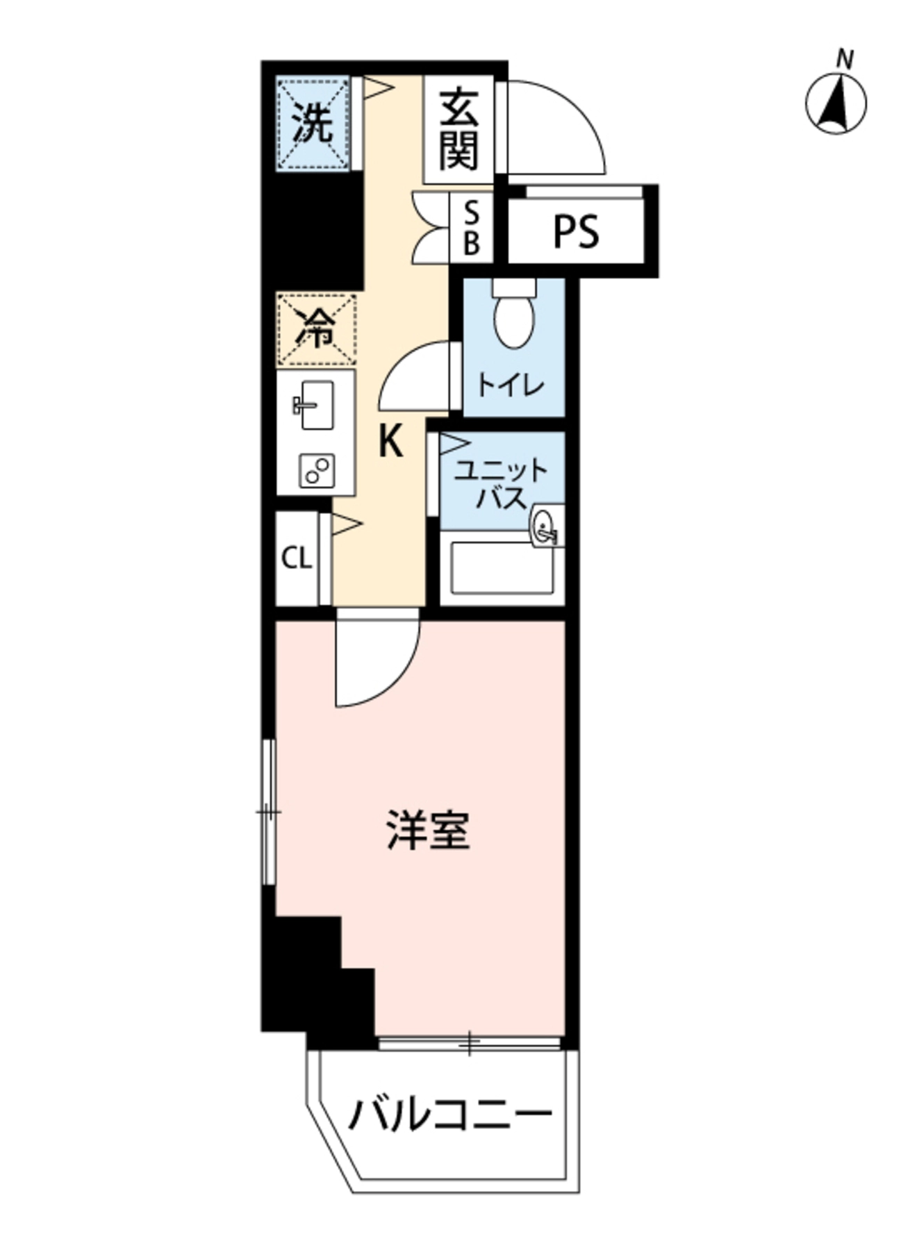 平面图: