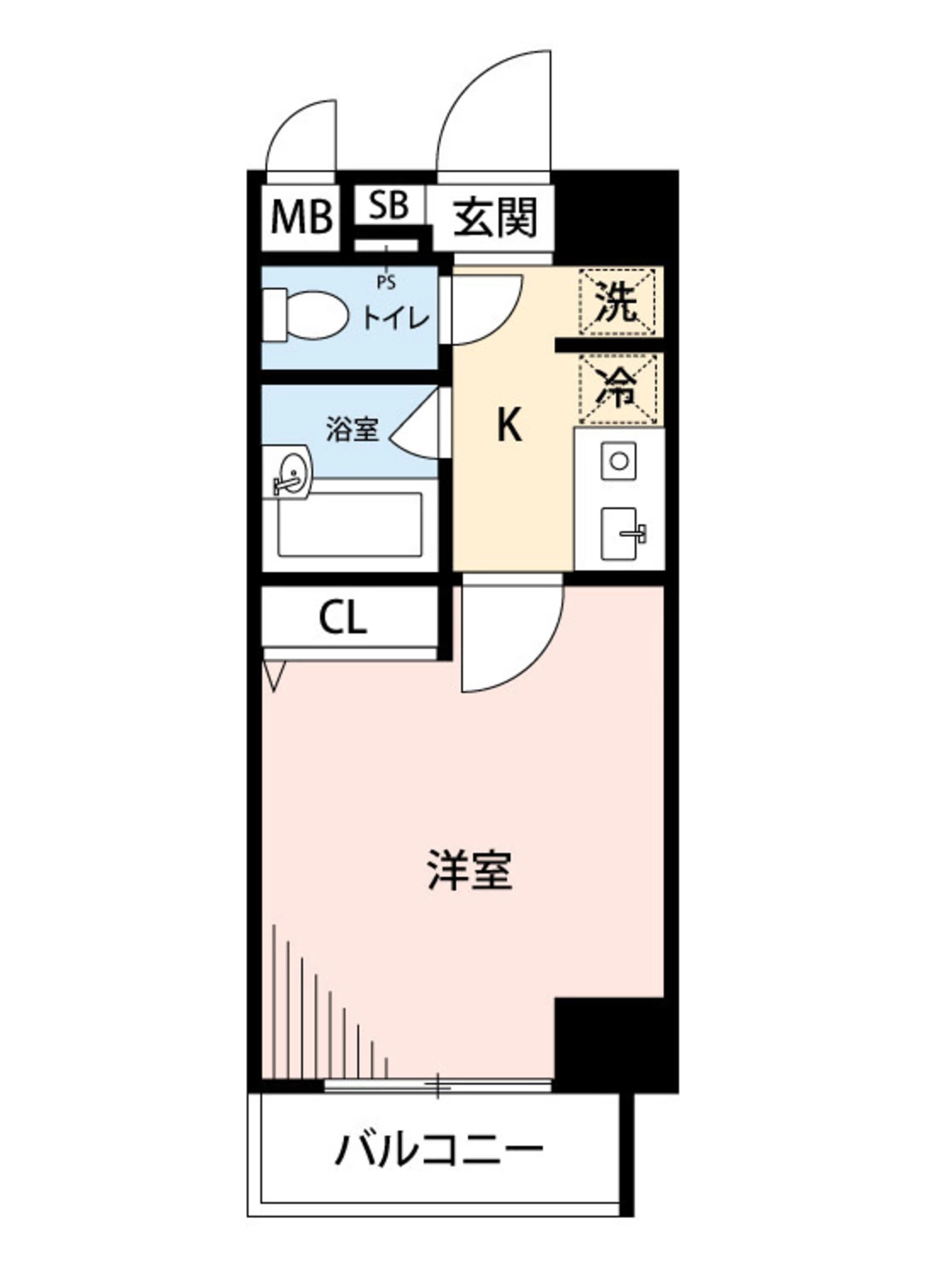 平面图: