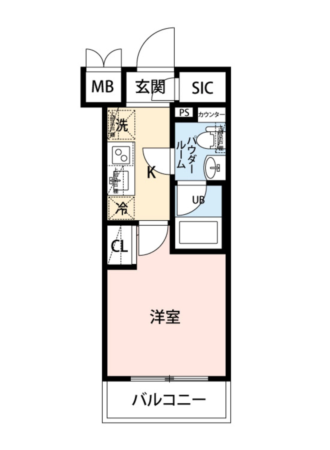 房子布局：