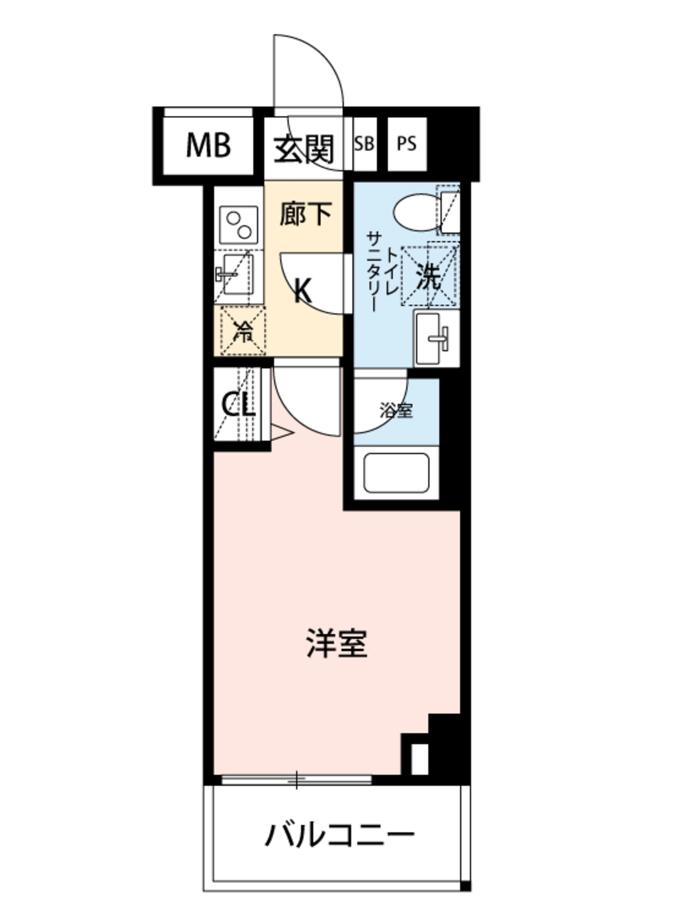 平面图: