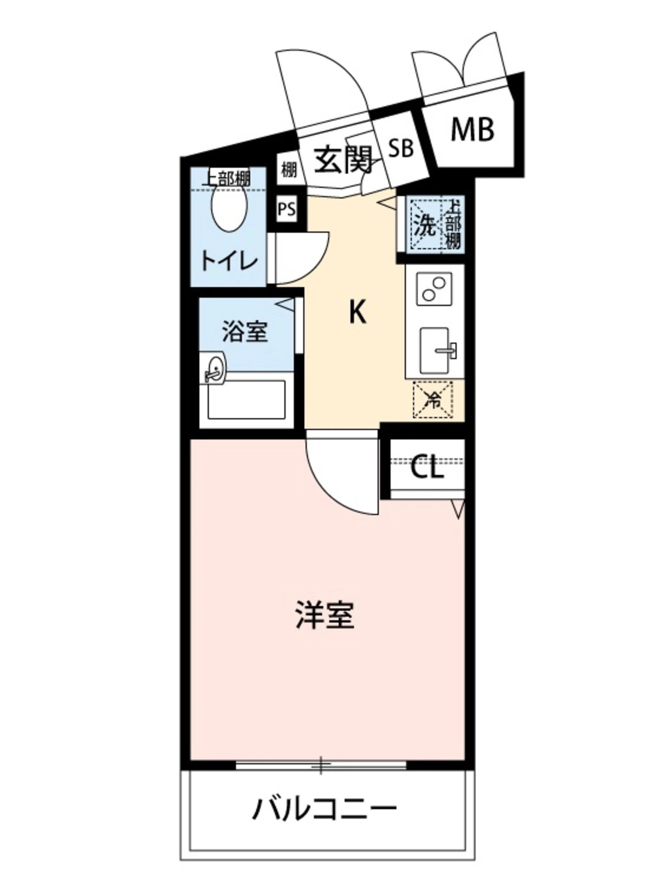 平面图: