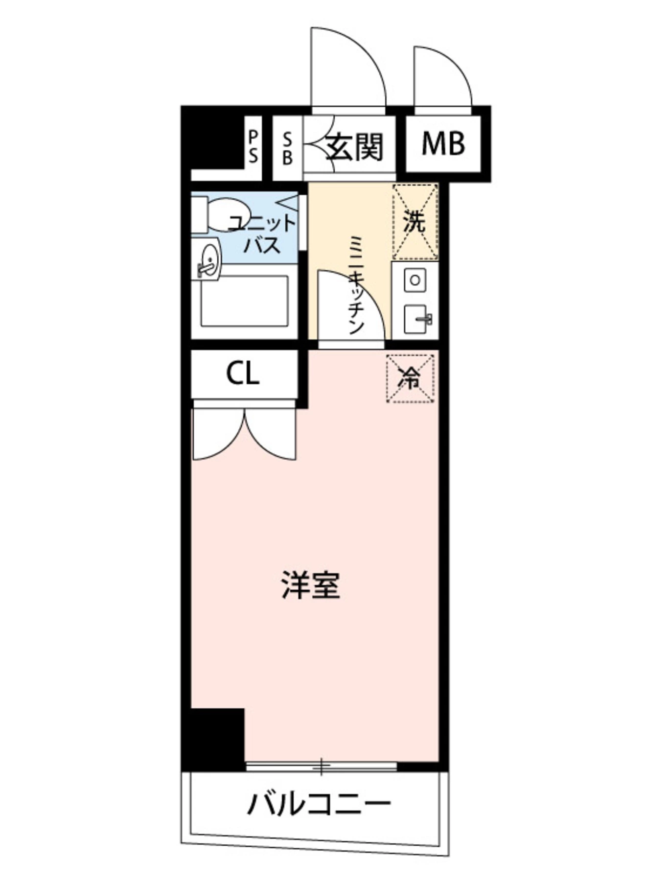 平面图: