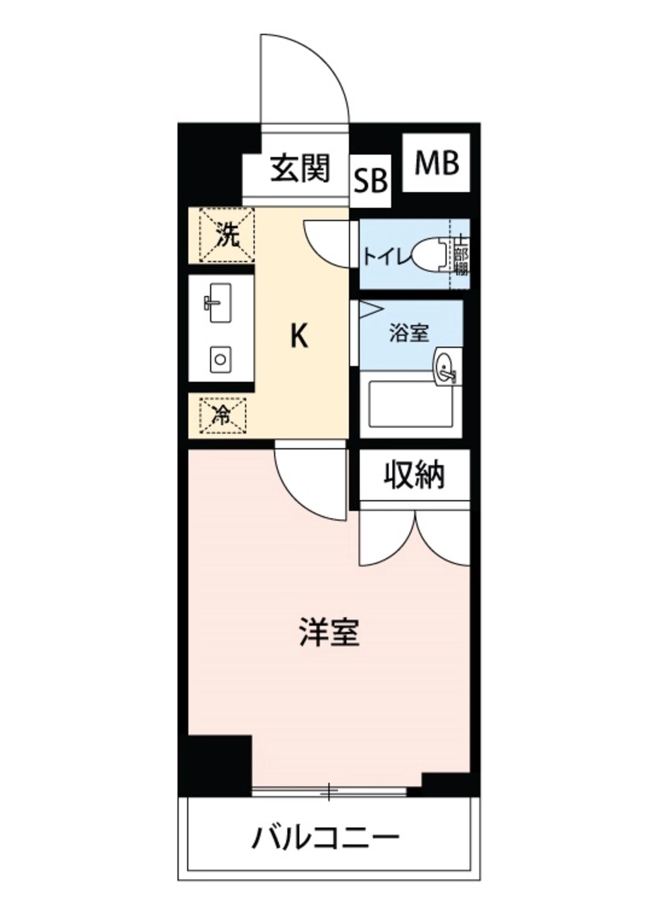 平面图: