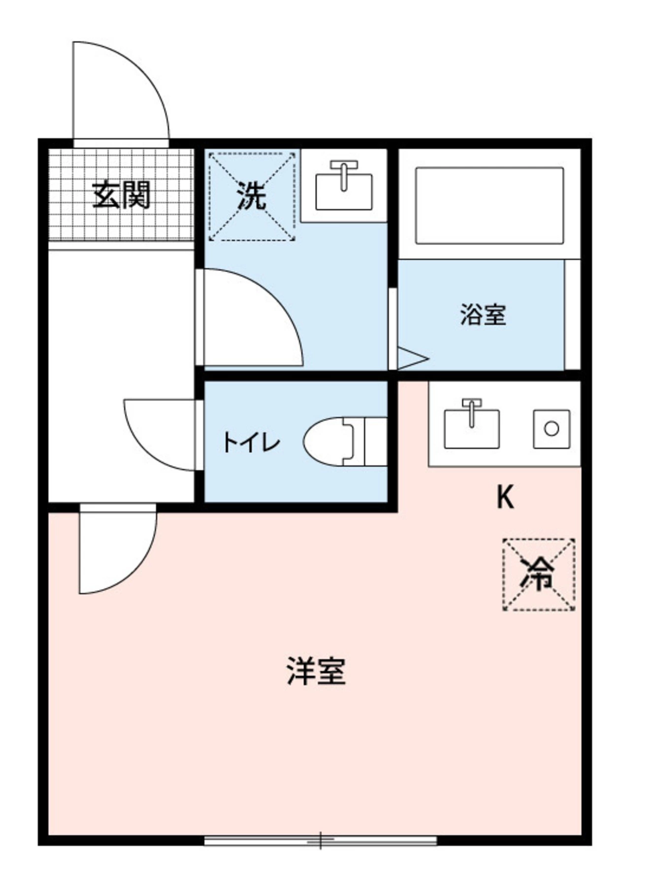 平面图: