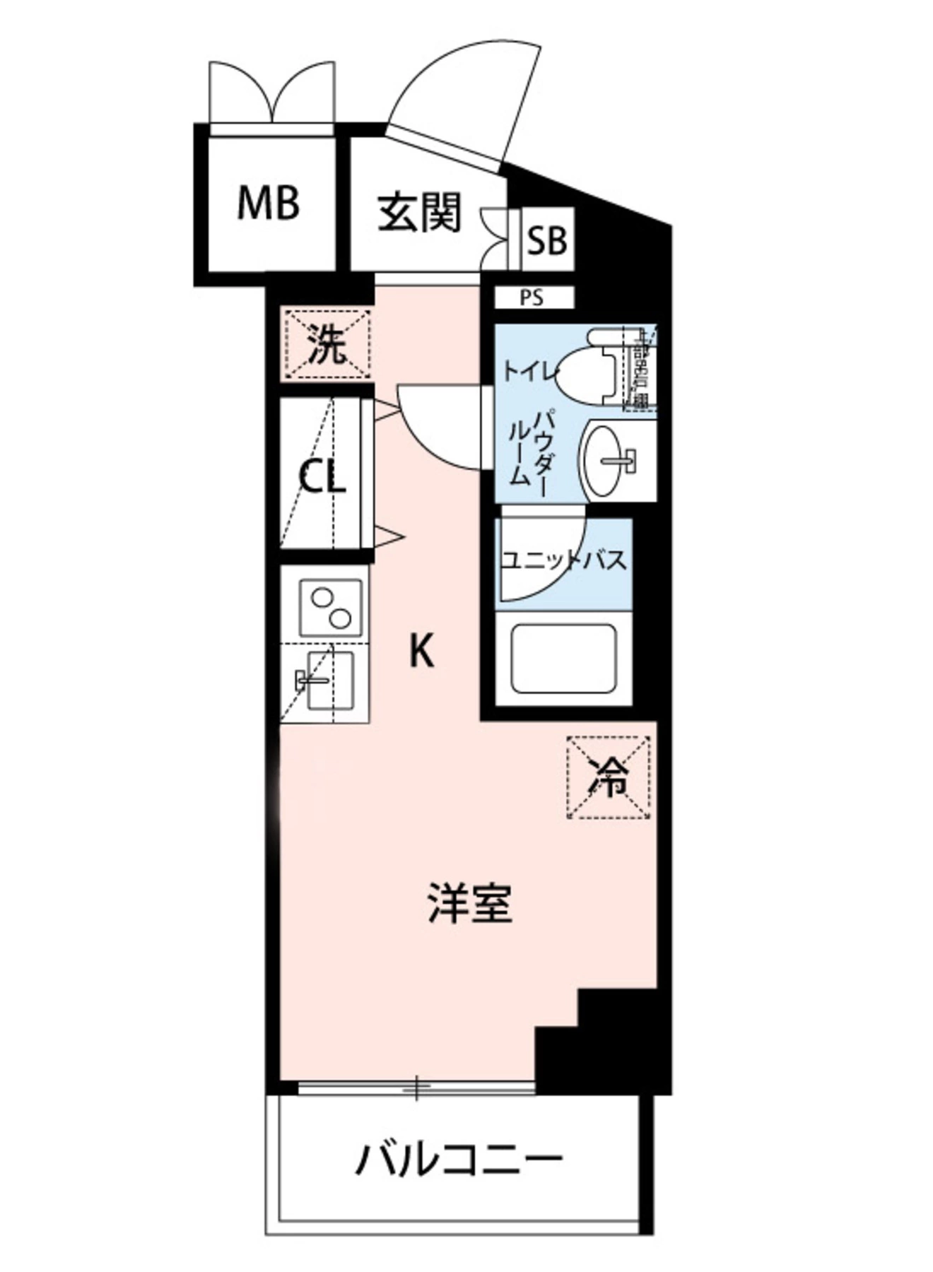 平面图: