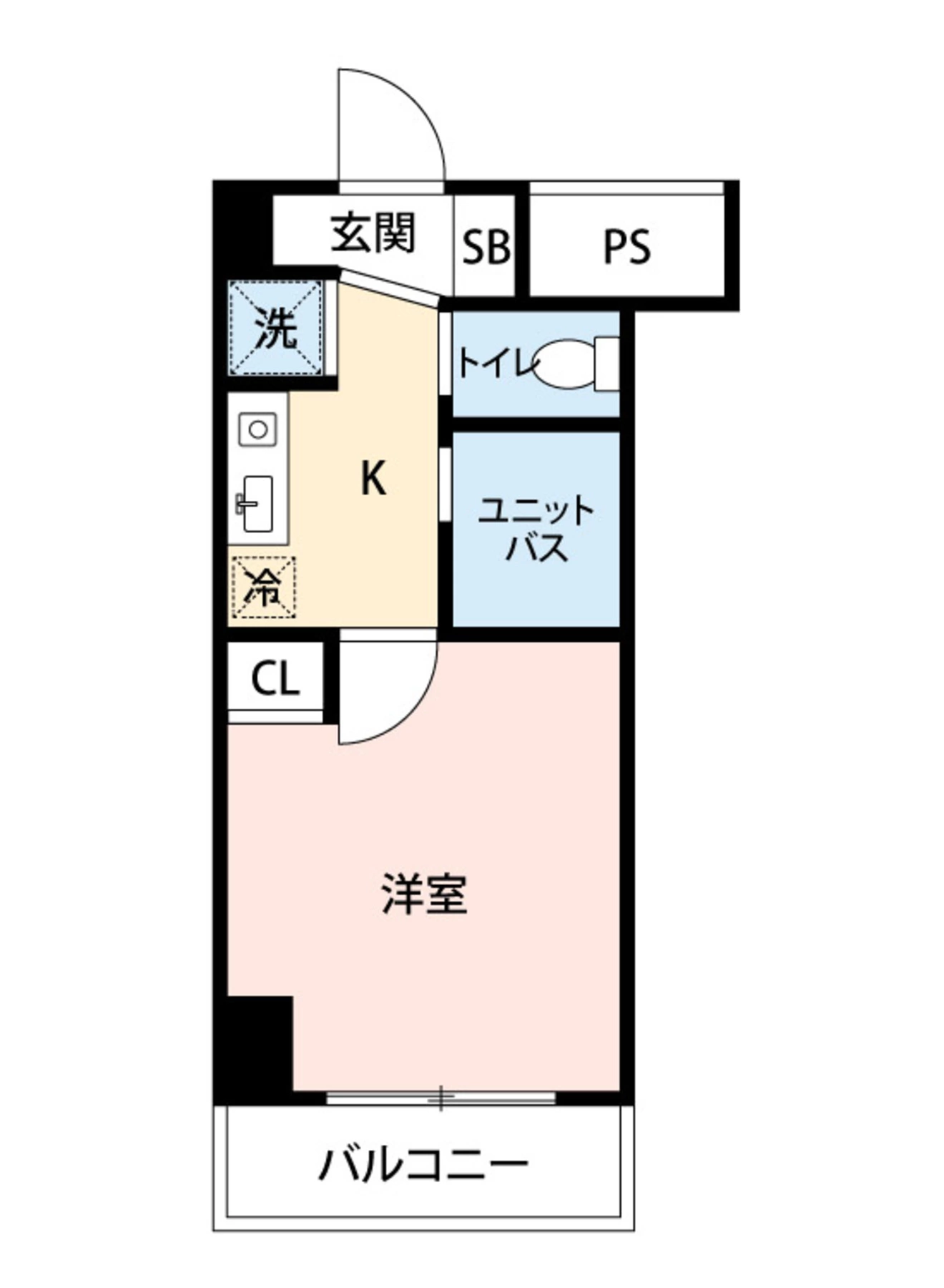 平面图: