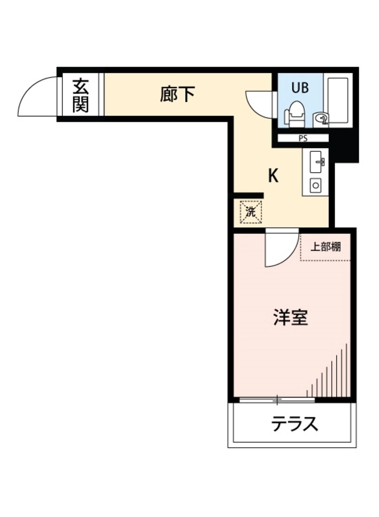 平面图: