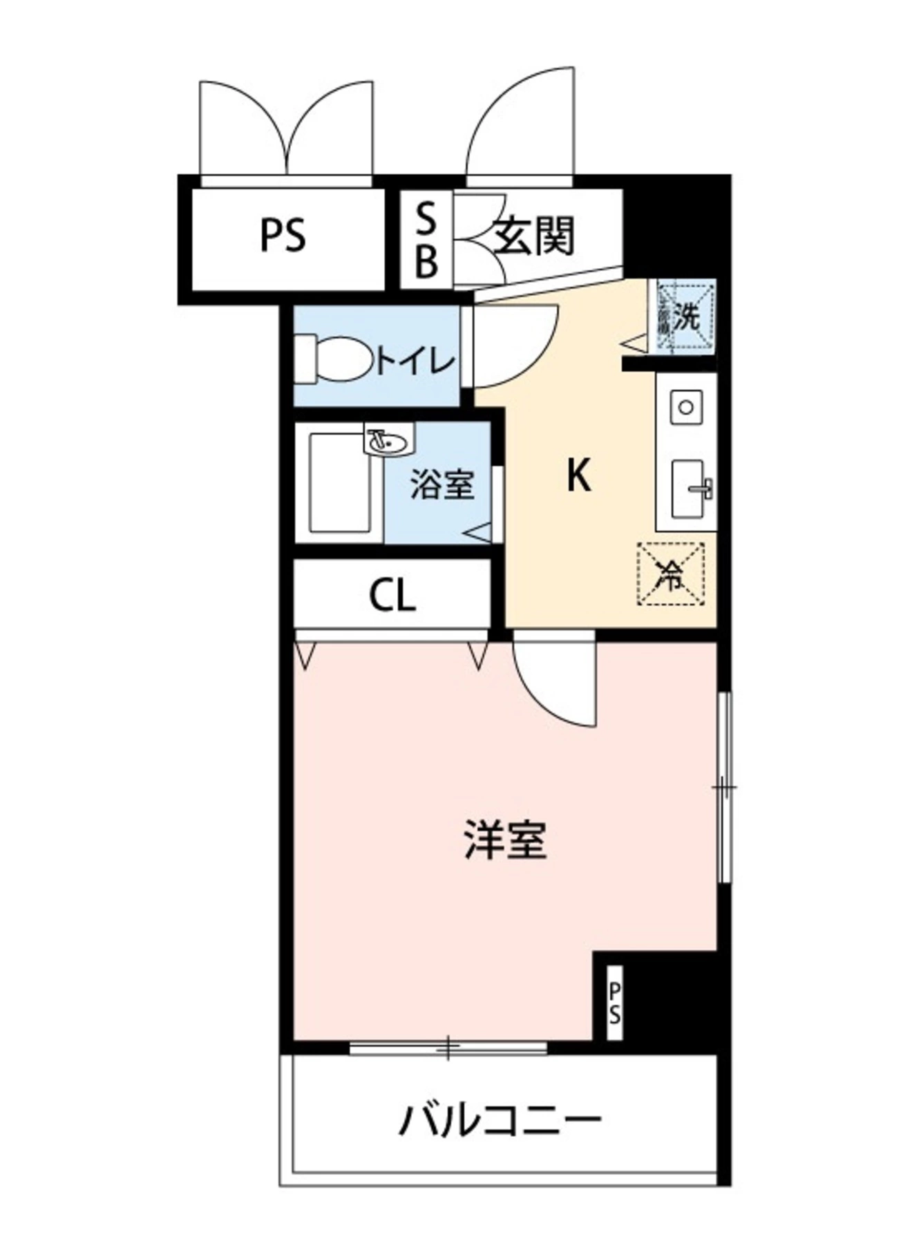 平面图:
