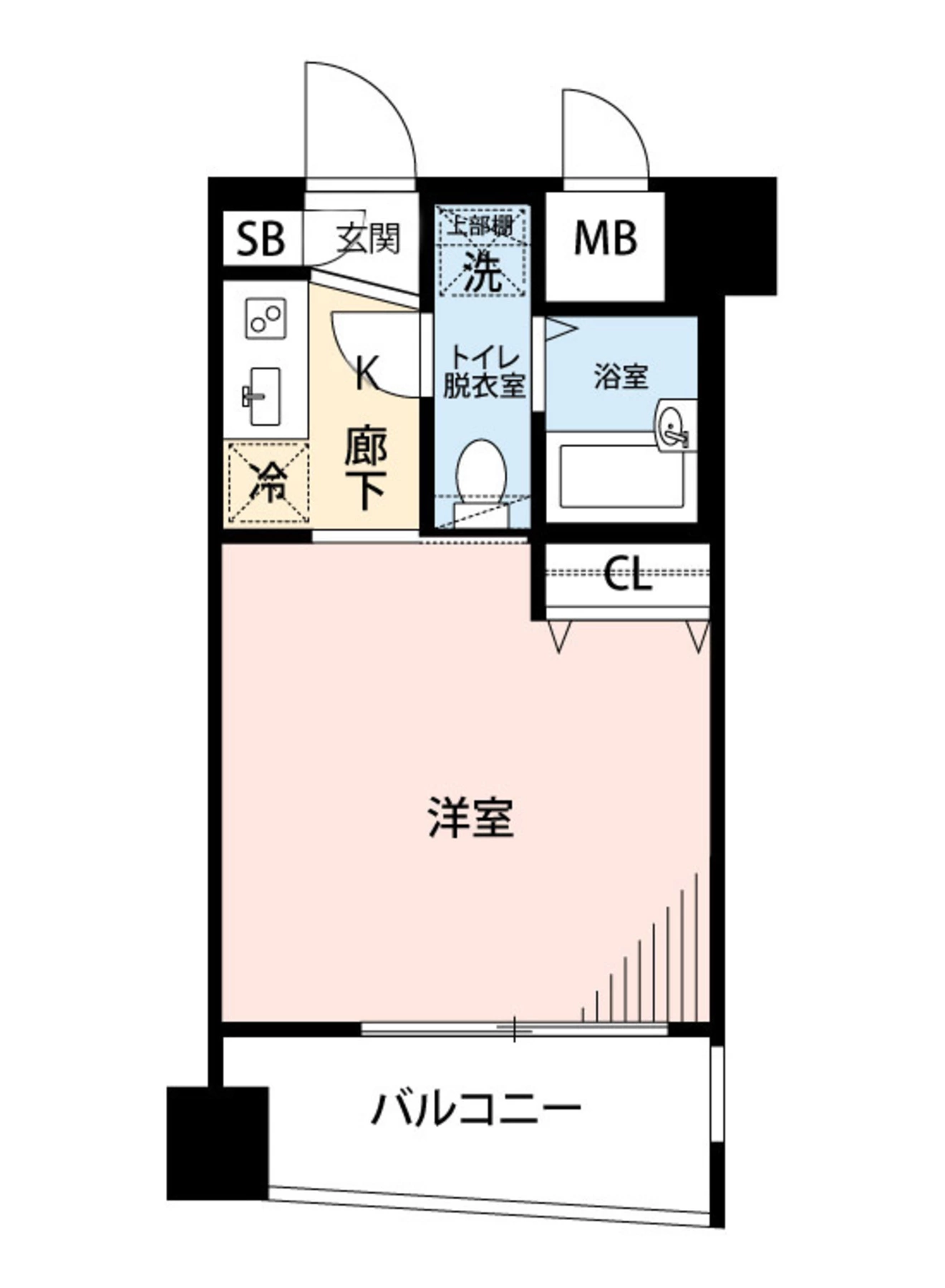 平面图: