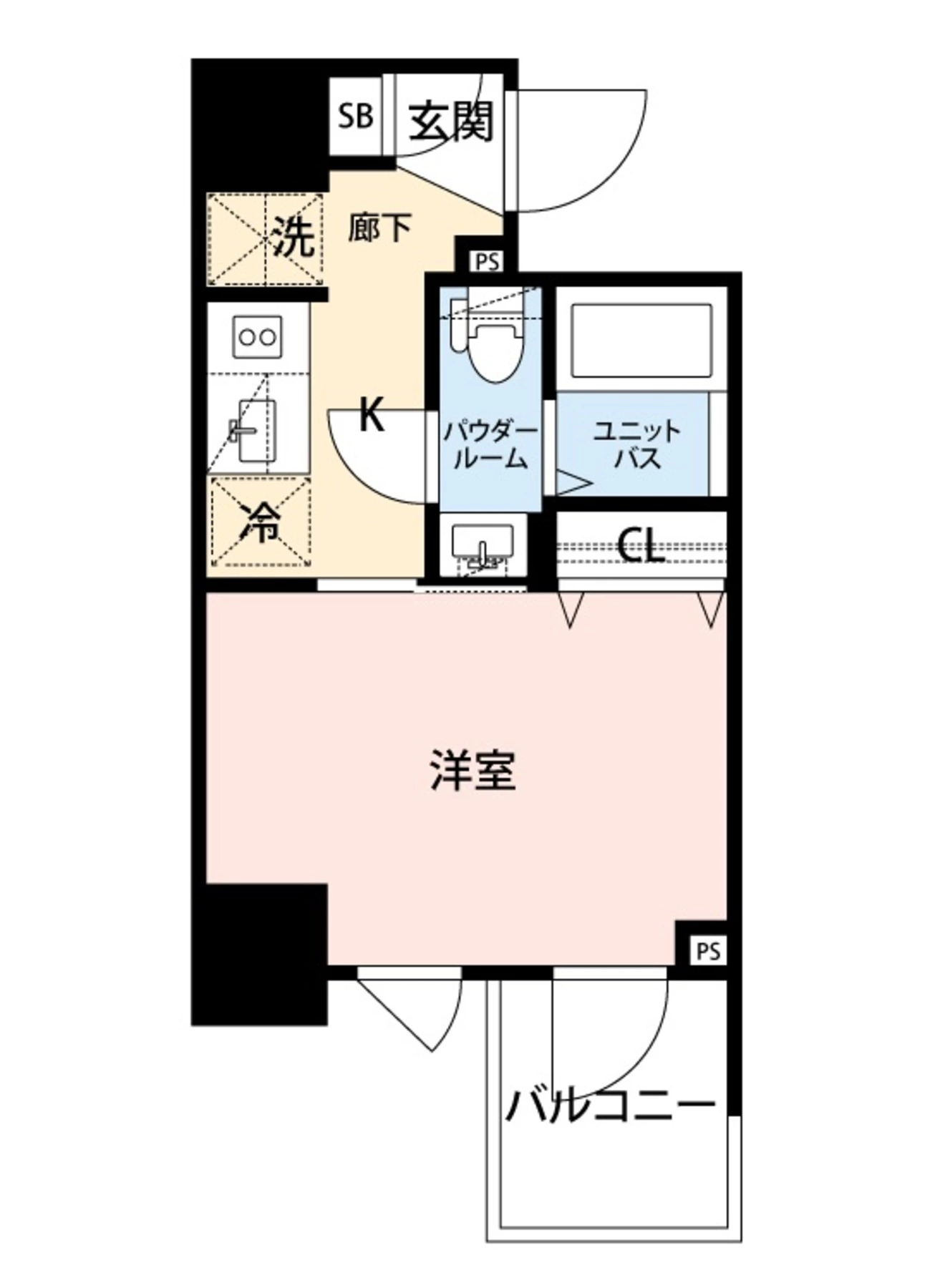 平面图: