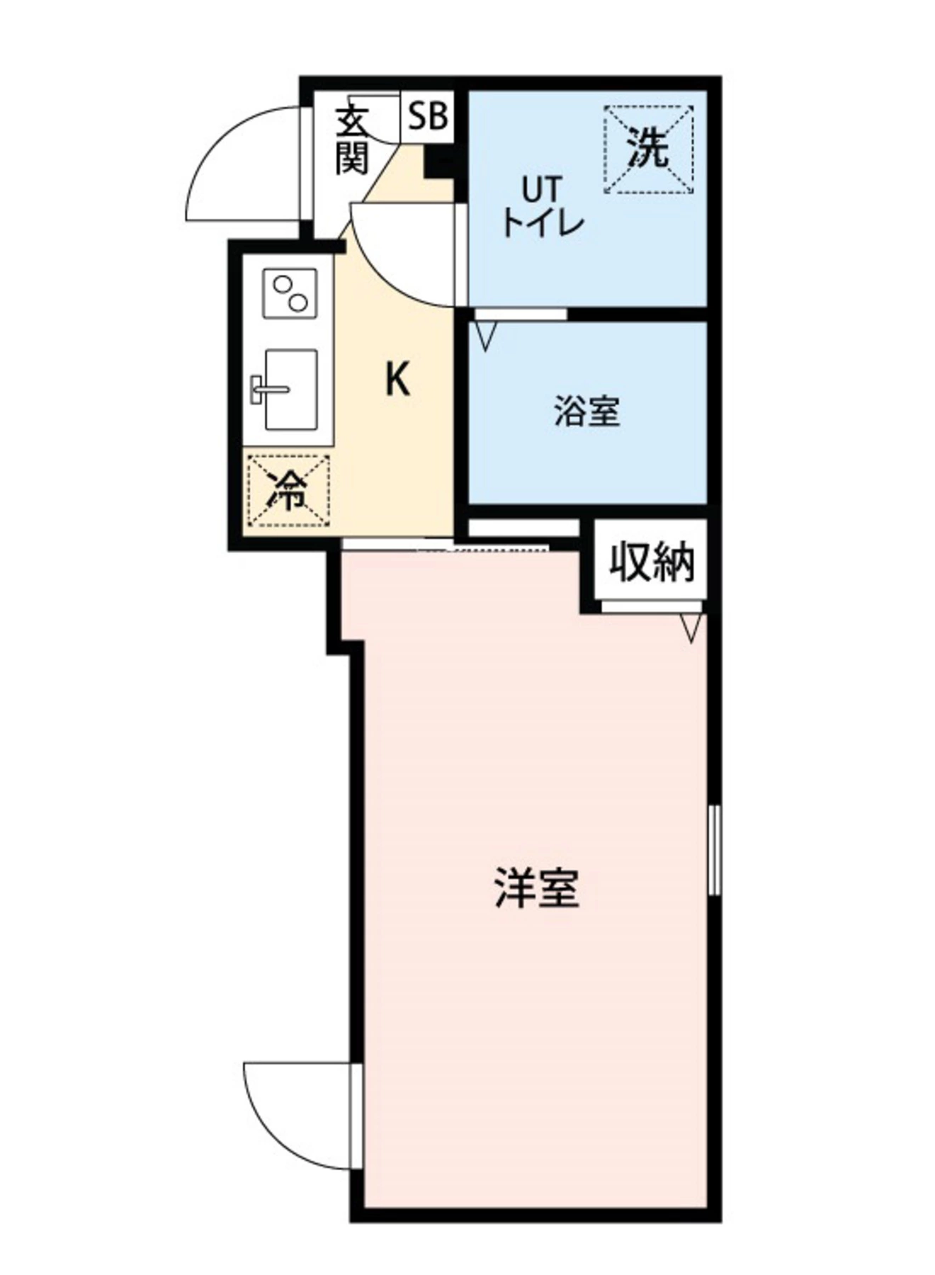 平面图:
