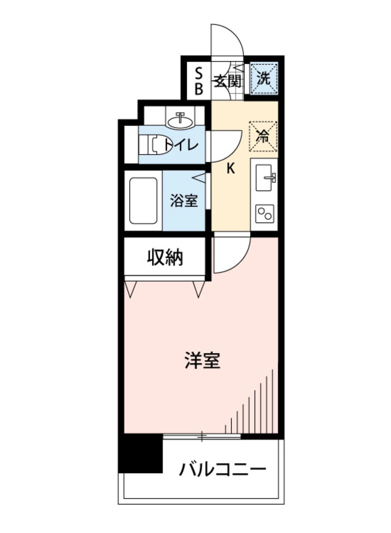 平面图: