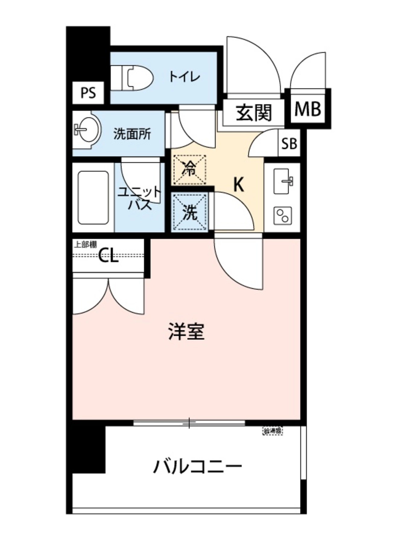 平面图: