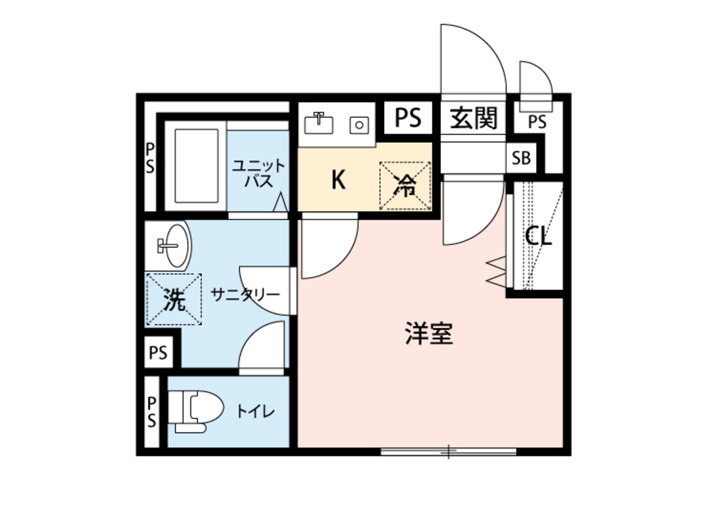 房子布局：