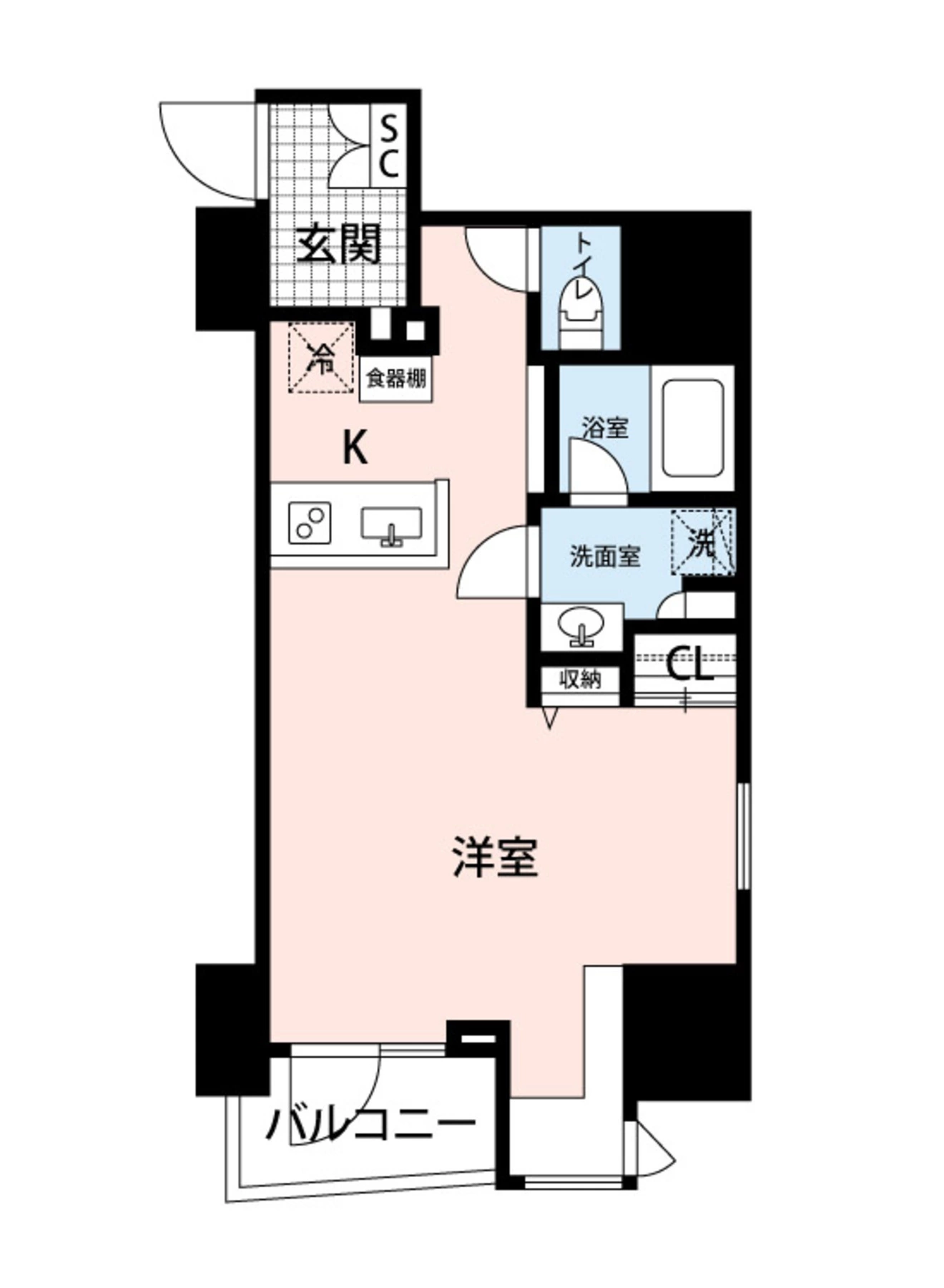 平面图：