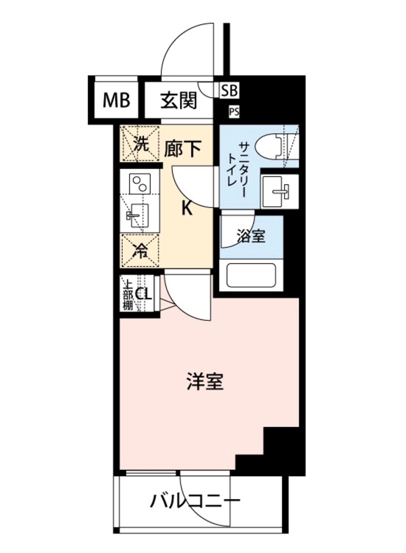 平面图: