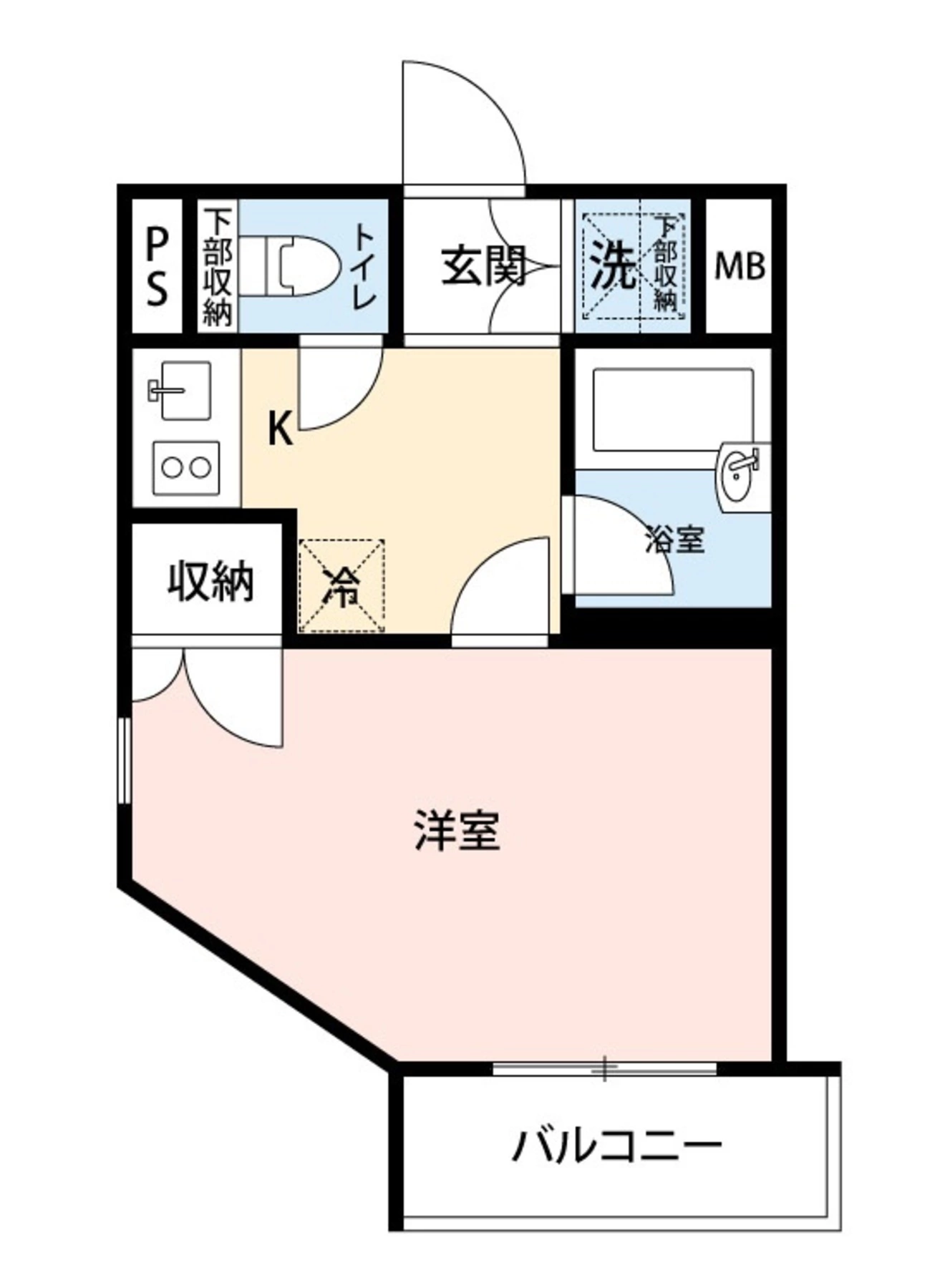 平面图: