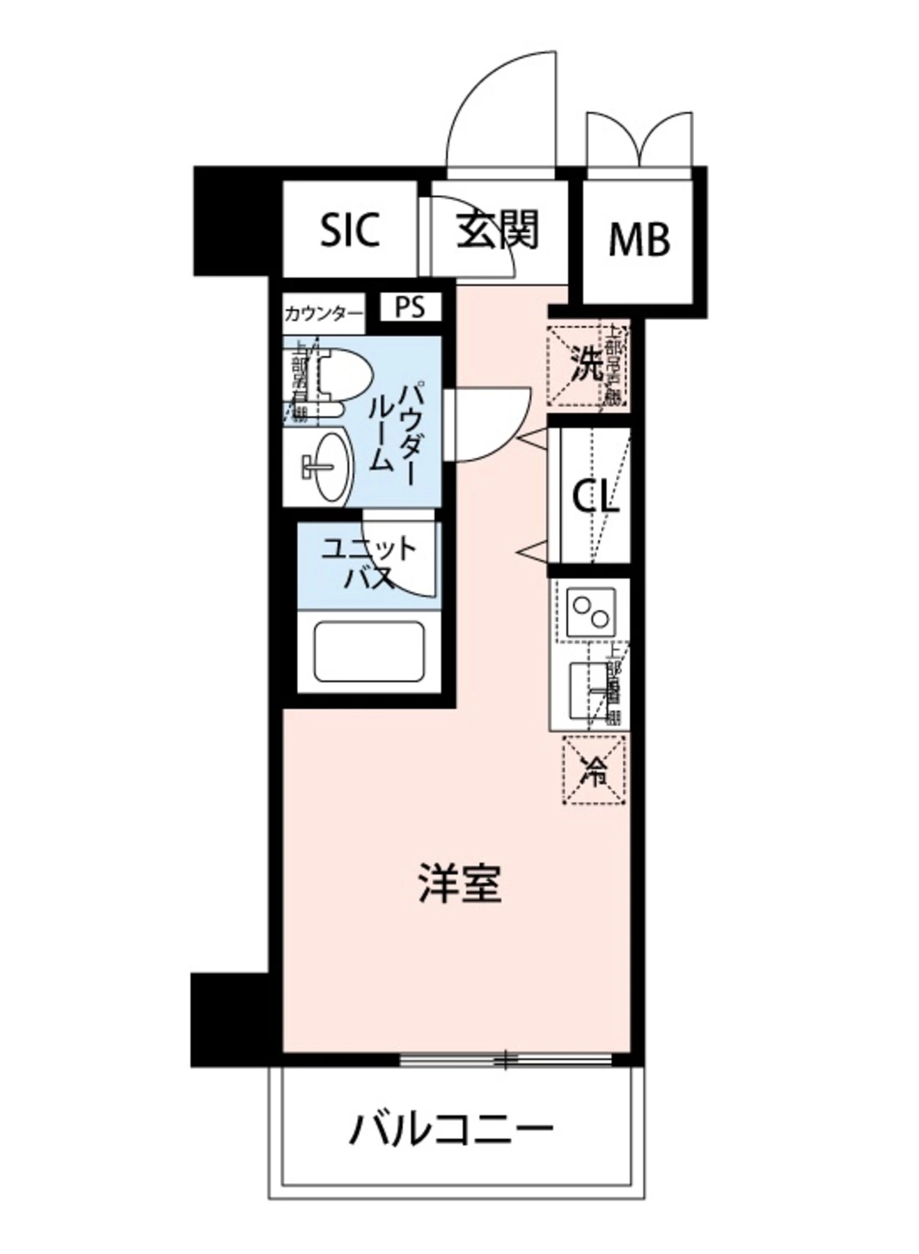 平面图: