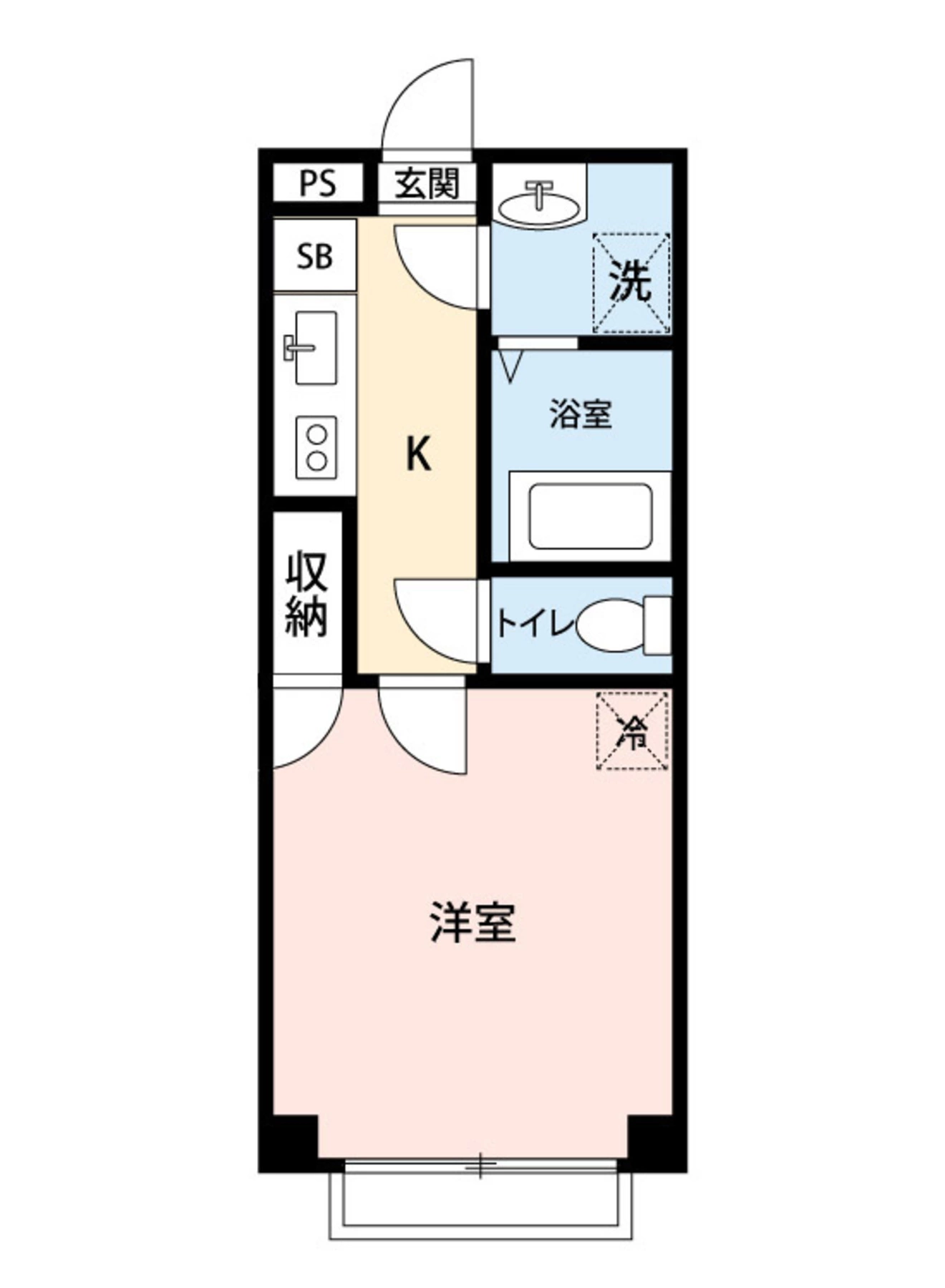 平面图: