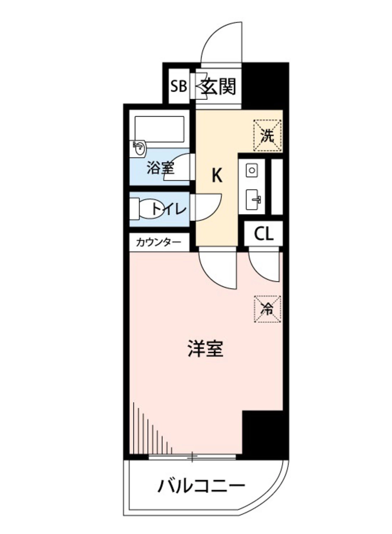 平面图:
