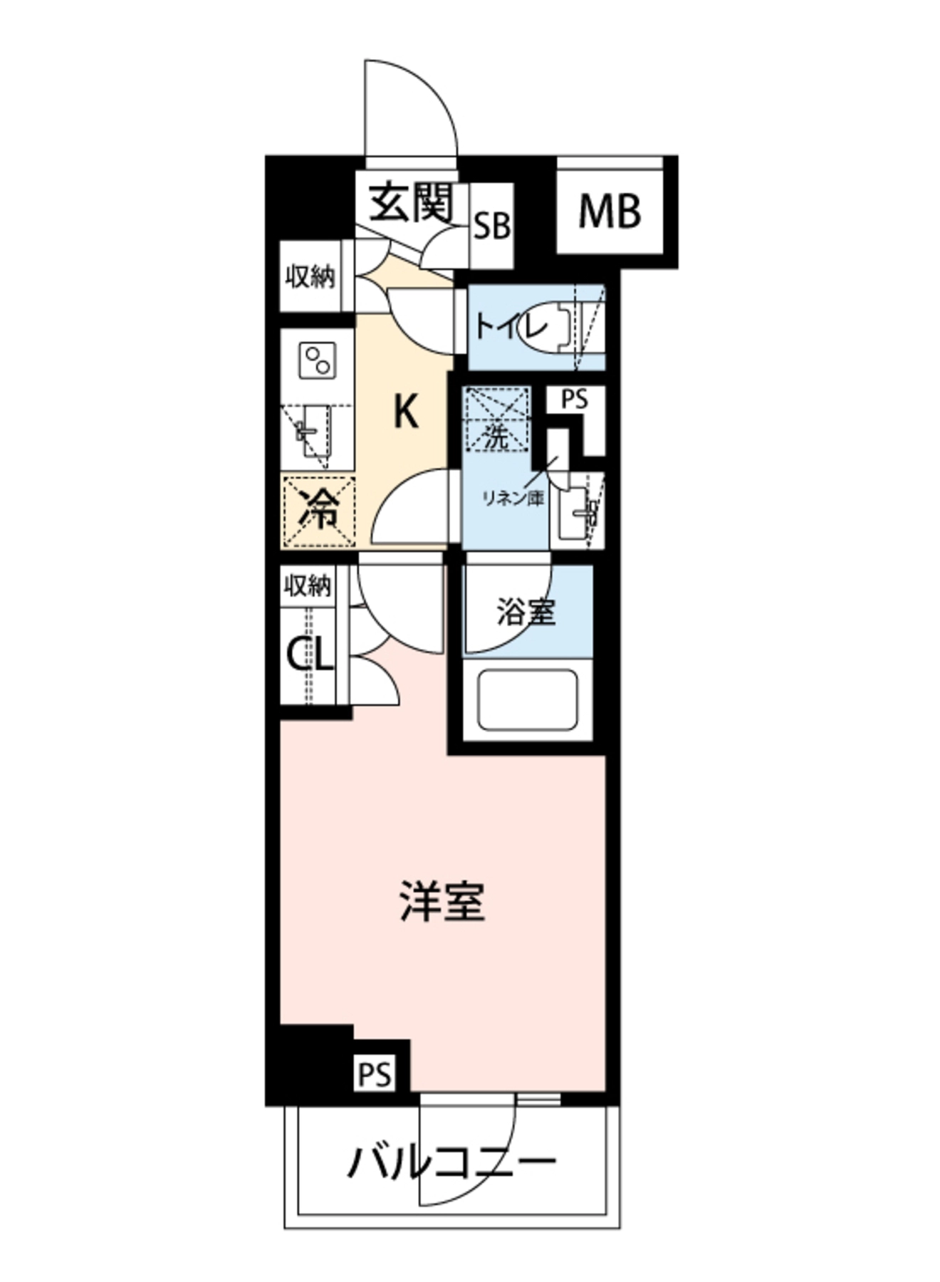 平面图: