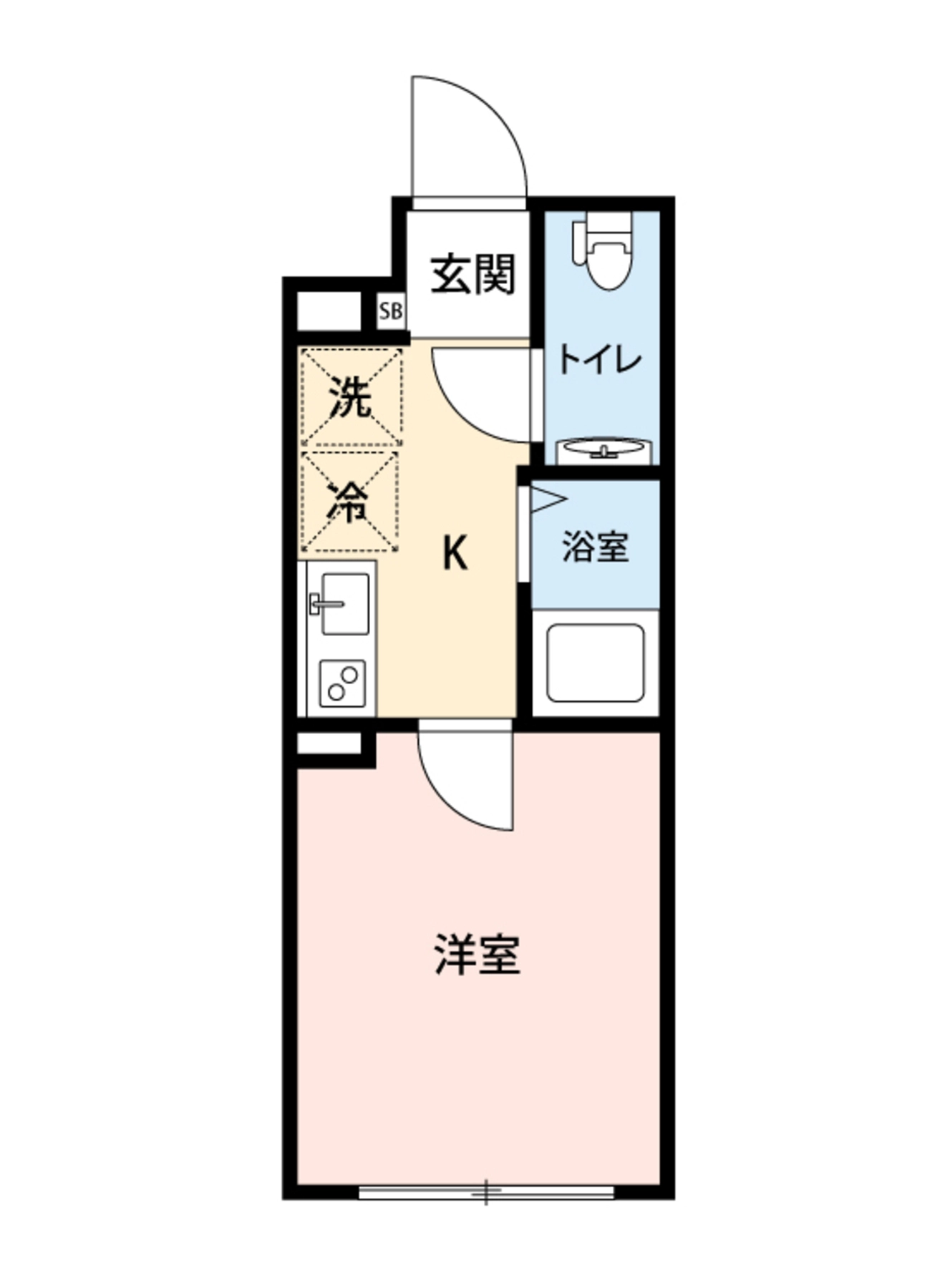 平面图: